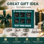 Puzzle Lock 6-in-1 Green Box Brain Teaser Puzzle