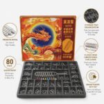 Nine Linked Rings （China Ring） 80-Piece Gift Set of Nine Linked Rings Brain Teaser Puzzles