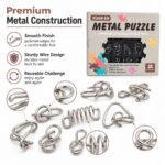 Puzzle Lock Metal Unlock Puzzle 24-in-1 Set