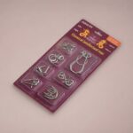 Puzzle Lock 7-piece Suction Card Set of Intelligence Unlock Puzzles