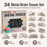 Puzzle Lock Metal Unlock Puzzle 24-in-1 Set