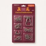 Puzzle Lock 7-piece Suction Card Set of Intelligence Unlock Puzzles