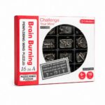 Puzzle Lock 16-in-1 Intelligence Unlock Puzzle (Red Box Version)
