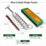 Nine Linked Rings （China Ring） Intangible Cultural Heritage Level 1 Nine Linked Rings