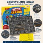 Nine Linked Rings （China Ring） 27-Piece Gift Box of Chinese Ring Puzzles & Letter Buckles