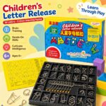 Nine Linked Rings （China Ring） 27-Piece Gift Box of Chinese Ring Puzzles & Letter Buckles