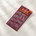 Puzzle Lock 7-piece Suction Card Set of Intelligence Unlock Puzzles