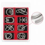 Puzzle Lock 8-Piece Set E of Intellectual Unlocking Puzzle Bubble Box