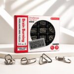 Puzzle Lock 16-in-1 Intelligence Unlock Puzzle (Red Box Version)