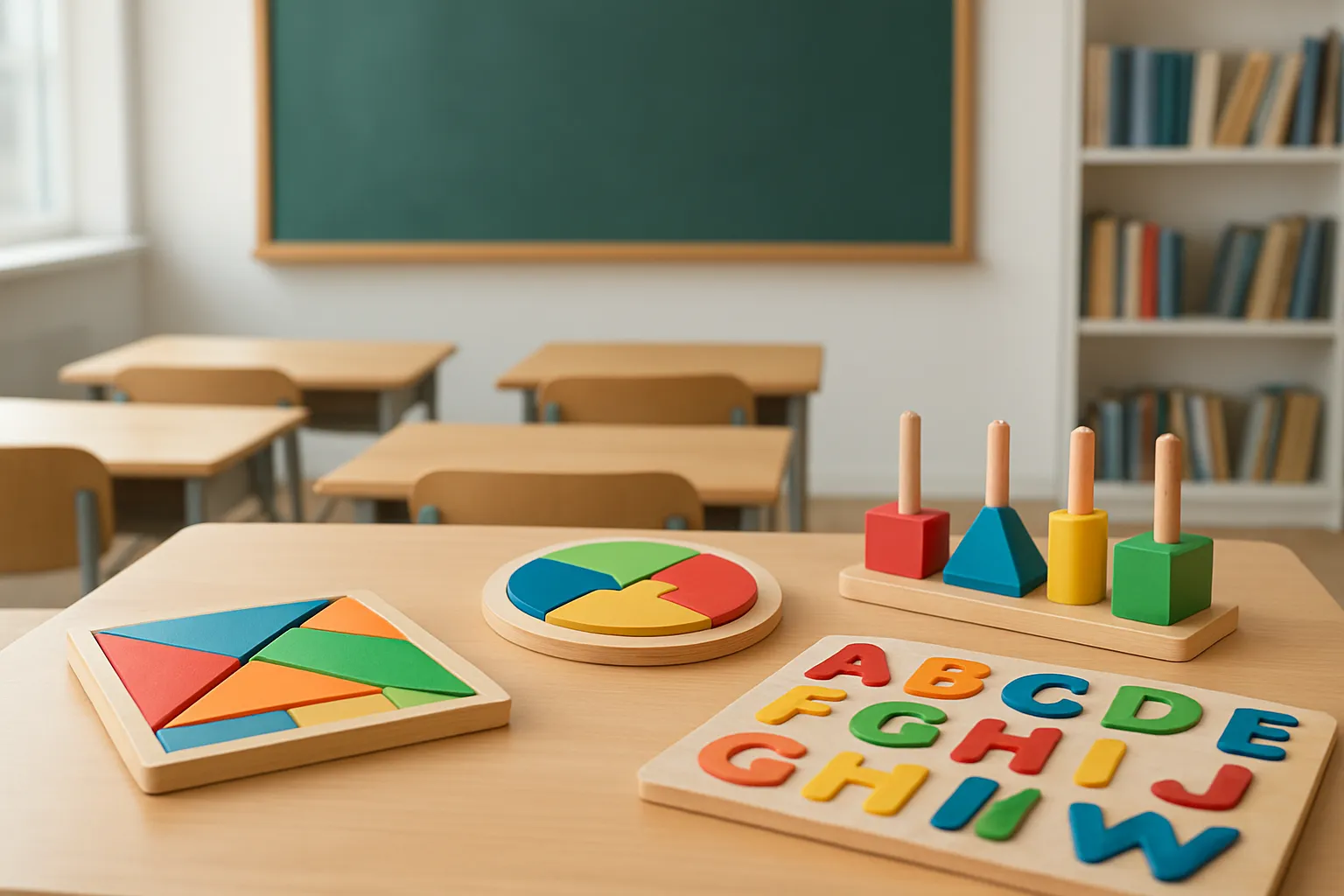 Exploring the Benefits of Educational Puzzle Toys for Cognitive Development in Classrooms