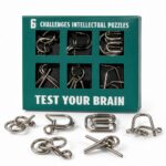 Puzzle Lock 6-in-1 Green Box Brain Teaser Puzzle
