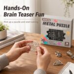 Puzzle Lock Metal Unlock Puzzle 24-in-1 Set