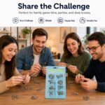 Puzzle Lock 8-Piece Green Set of Brain Teaser Metal Puzzles with Blister Card Packaging
