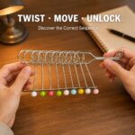 Nine Linked Rings （China Ring） Second-Grade Intangible Cultural Heritage Chinese Ring Puzzle