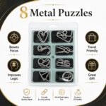 Puzzle Lock 8-piece Set B of Intelligence Unlocking Puzzle Bubble Box