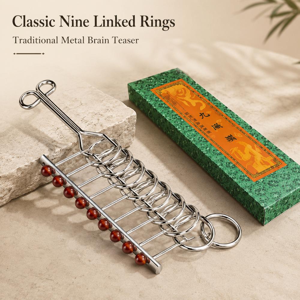 Nine Linked Rings （China Ring） Intangible Cultural Heritage Level 1 Nine Linked Rings
