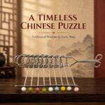 Nine Linked Rings （China Ring） Second-Grade Intangible Cultural Heritage Chinese Ring Puzzle