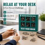 Puzzle Lock 6-in-1 Green Box Brain Teaser Puzzle