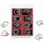 Puzzle Lock 8-Piece Set E of Intellectual Unlocking Puzzle Bubble Box