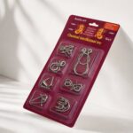 Puzzle Lock 7-piece Suction Card Set of Intelligence Unlock Puzzles