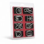 Puzzle Lock 8-Piece Set E of Intellectual Unlocking Puzzle Bubble Box