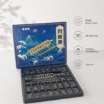 Nine Linked Rings （China Ring） 30-piece Gift Box of Chinese Ring Puzzle Brain Teaser Metal Disentanglement Puzzles