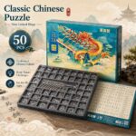 Nine Linked Rings （China Ring） 50-Piece Gift Set of Chinese Ring Puzzle Brain Teasers