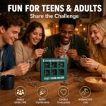 Puzzle Lock 6-in-1 Green Box Brain Teaser Puzzle