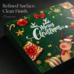 Puzzle Lock 24-Piece Christmas Mystery Box of Intelligence Unlock Puzzles (Green Box Version)