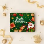 Puzzle Lock 24-Piece Christmas Mystery Box of Intelligence Unlock Puzzles (Green Box Version)