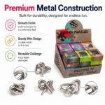 Puzzle Lock Single-Piece Metal Unlock Puzzle 24-in-1 Set