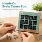 Puzzle Lock Metal Unlock Puzzle 12-in-1 Set