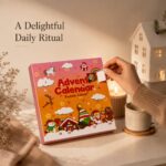 Puzzle Lock 24-Piece Christmas Mystery Box of Intellectual Unlocking Puzzles (Pink Version)
