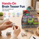Puzzle Lock Single-Piece Metal Unlock Puzzle 24-in-1 Set